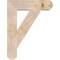 Ekena Millwork Traditional Craftsman Smooth Bracket, Douglas Fir, 5 1/2"W x 26"D x 34"H BKT06X26X34TRA04SDF - alternate 2